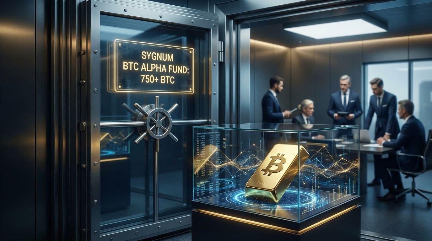 Sygnum's Bitcoin Alpha Fund Flourishes, Surpasses 750 BTC in Holdings - ALPHA, BTC trading analysis by Michael Steinbach and Biturai | biturai.com
