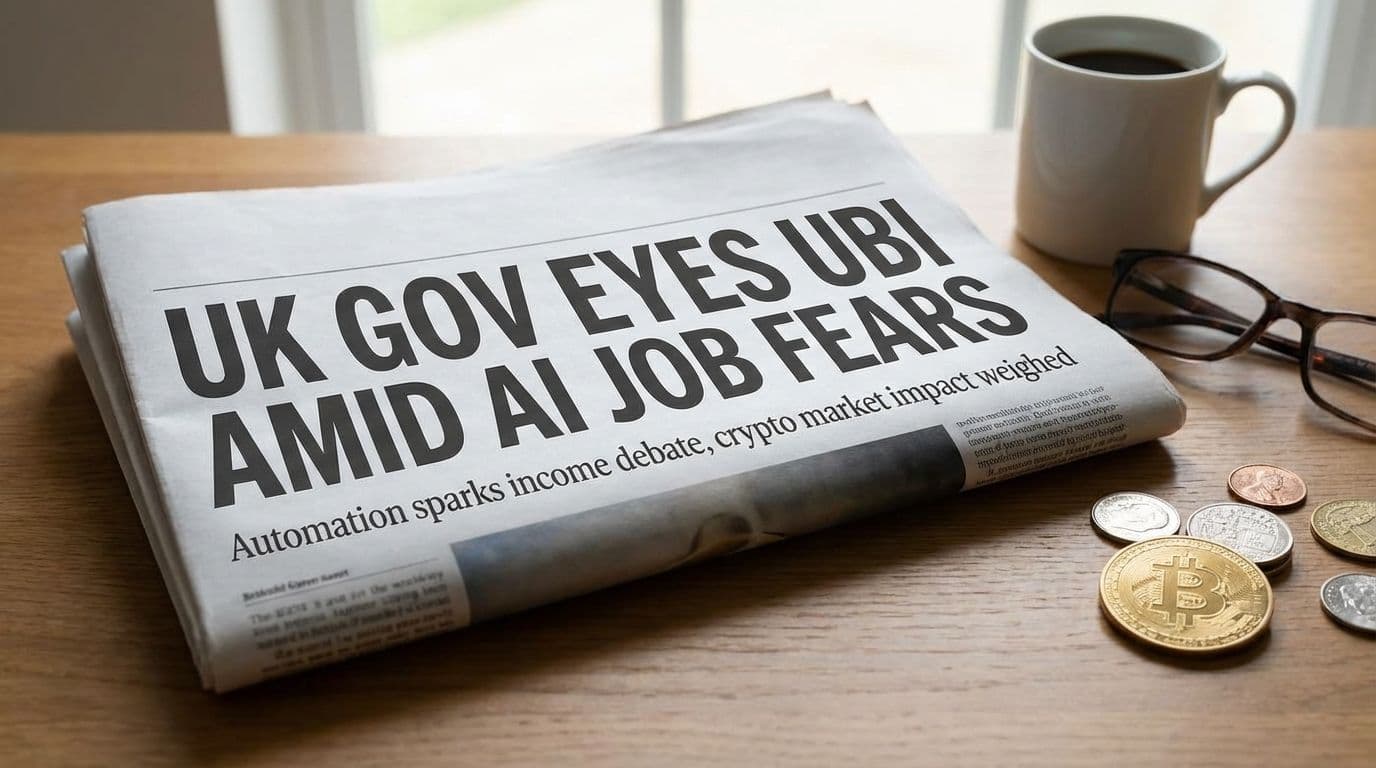 Universelles Grundeinkommen in Großbritannien: Kryptomärkte bereiten sich auf potenzielle Auswirkungen vor - cryptocurrency news by Michael Steinbach and Biturai | biturai.com