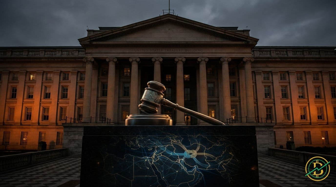 US Treasury Tightens Grip Sanctioning Iranian Cryptocurrency Operations - USDZ, ZEDXION, GUARD trading analysis by Michael Steinbach and Biturai | biturai.com