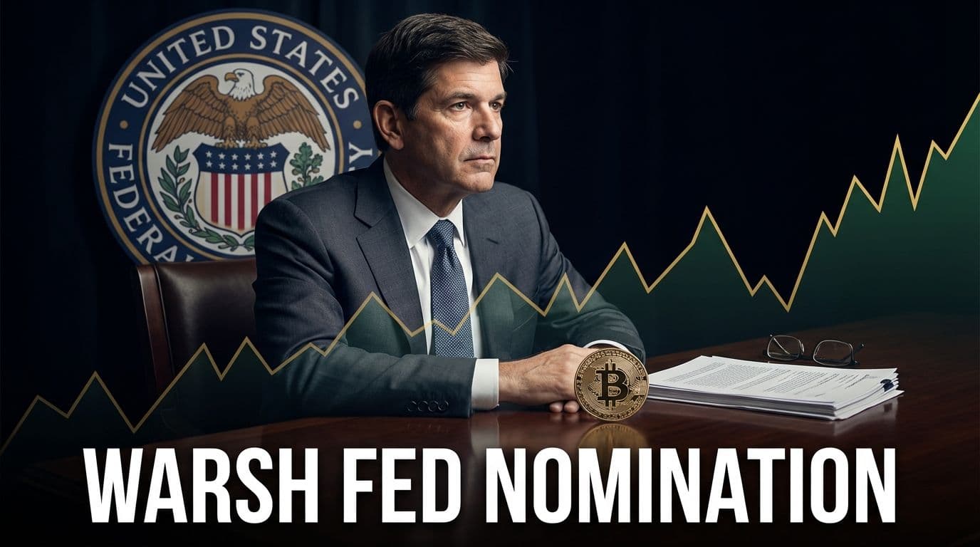 Warsh Nomination Fuels Speculation on Potential Shift in Monetary Policy - trading analysis by Michael Steinbach and Biturai | biturai.com