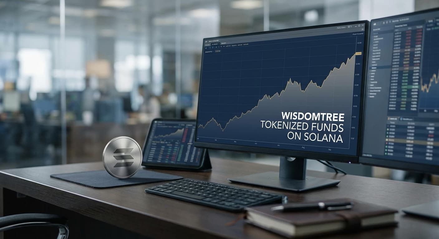 WisdomTree Expands Tokenized Fund Offerings onto Solana Blockchain - SOL, MLNS, READ trading analysis by Michael Steinbach and Biturai | biturai.com