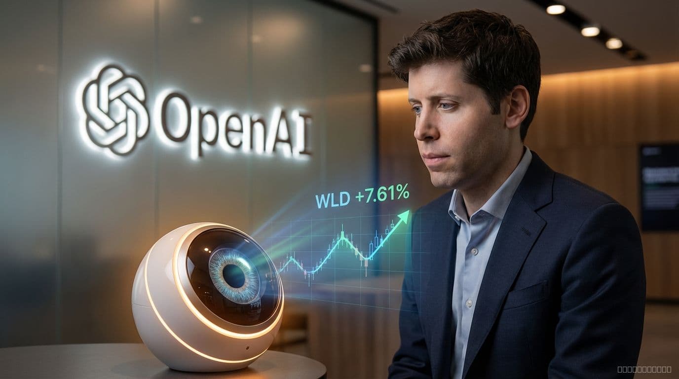 Worldcoin Kurs steigt nach Berichten über OpenAI und biometrische Social-Media-Pläne - AI, WORLD, WLD cryptocurrency news by Michael Steinbach and Biturai | biturai.com