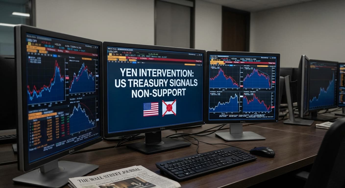 US-Finanzministerium schließt Unterstützung für Yen-Intervention aus: Auswirkungen auf Krypto-Märkte? - cryptocurrency news by Michael Steinbach and Biturai | biturai.com