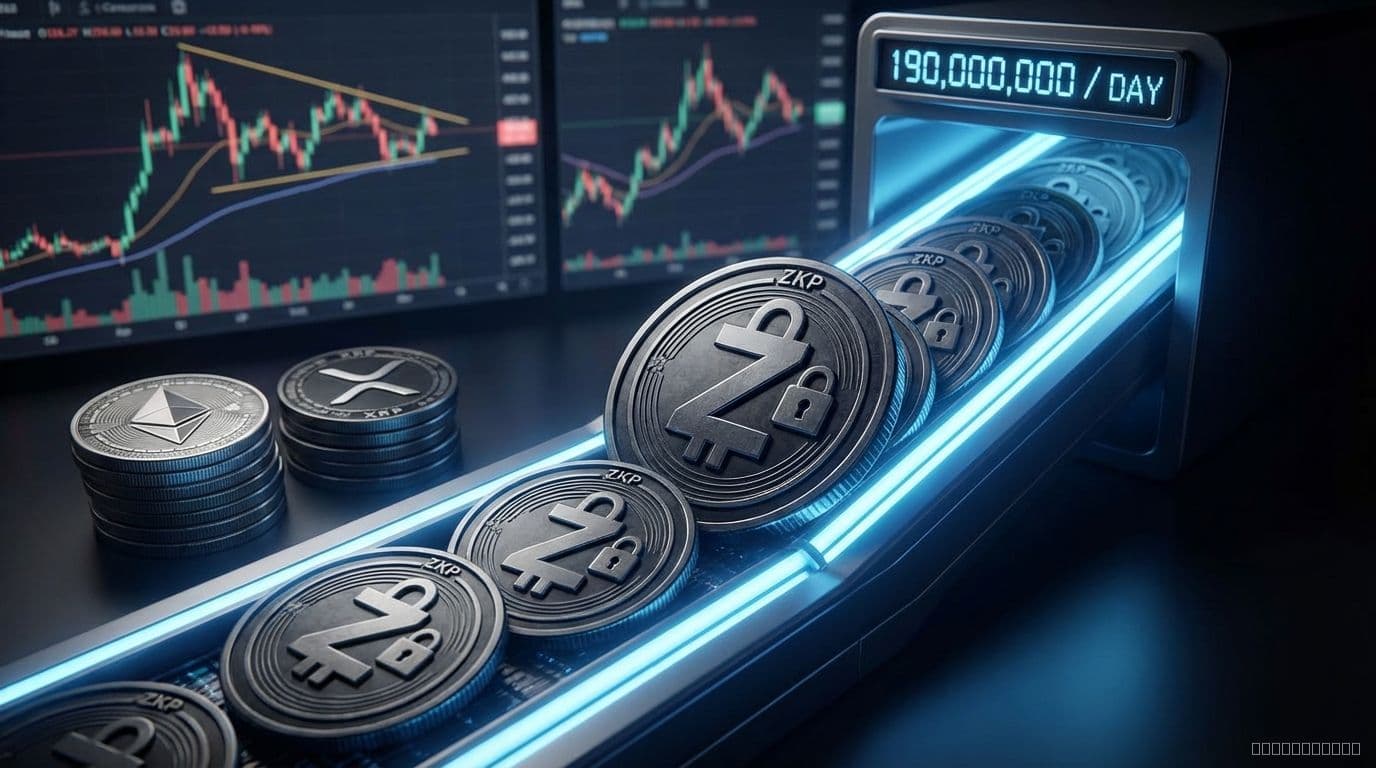 Zero Knowledge Proof Token Sees Surging Supply Amidst Market Consolidation - trading analysis by Michael Steinbach and Biturai | biturai.com